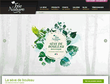 Tablet Screenshot of fee-nature.fr